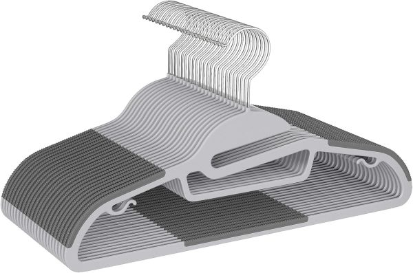 Plastic Non-Slip Swivel-Hook Hangers